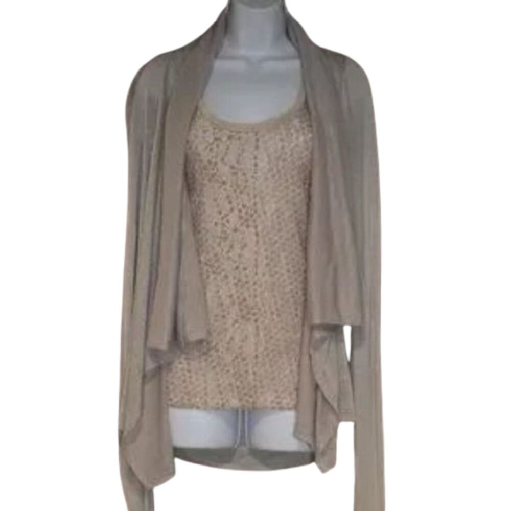 LINQ Los Angeles Open Front Cardigan Sweater Size Small